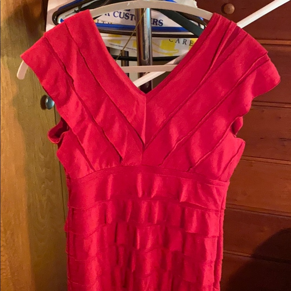 Max studio red dress